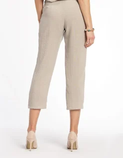 Pantacourt beige doux