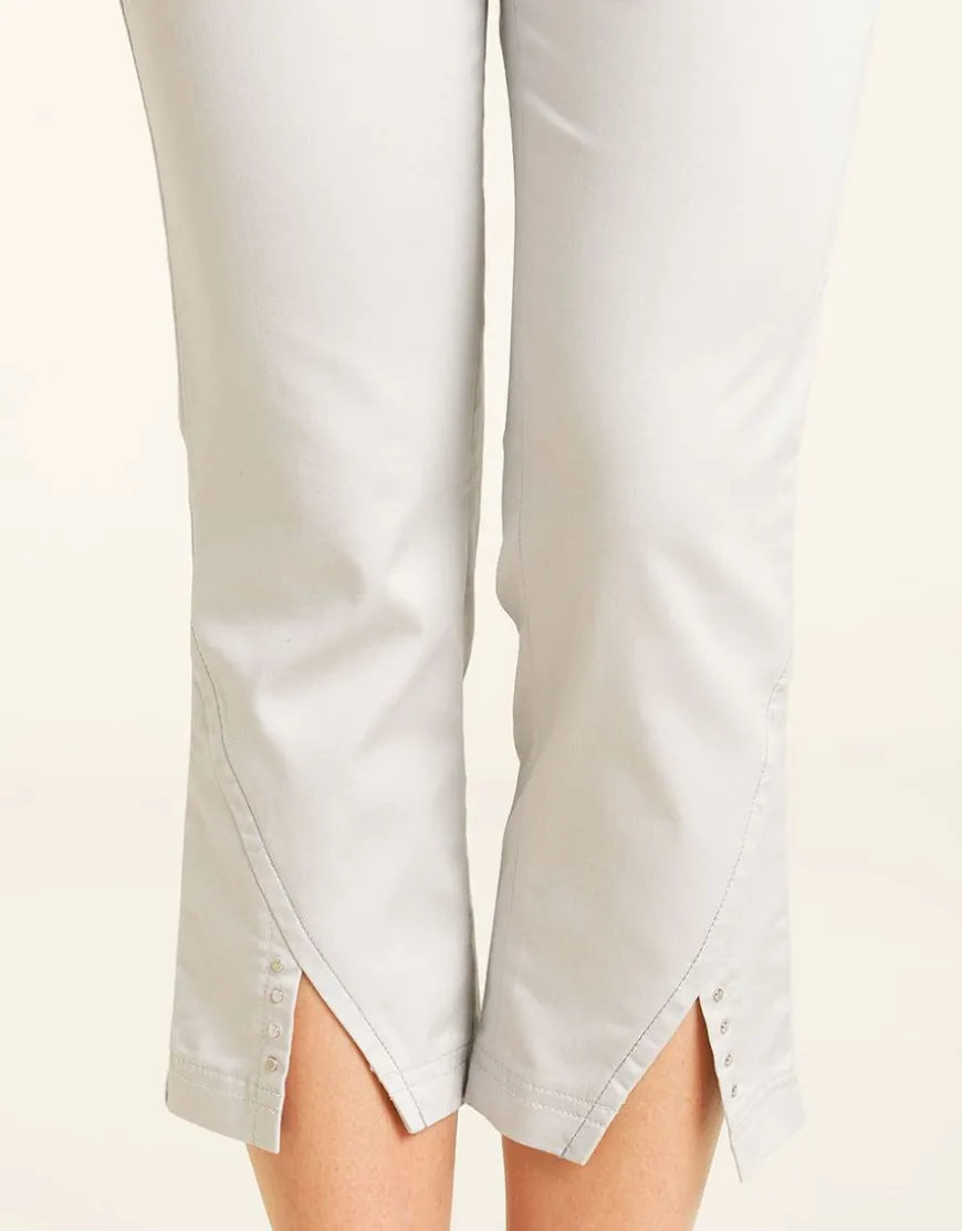 Pantacourt stretch gris