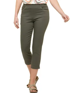 Pantacourt vert kaki