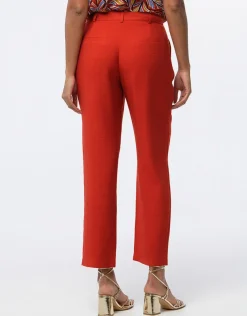Pantalon chic terracotta
