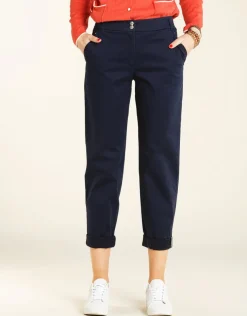 Pantalon chino marine