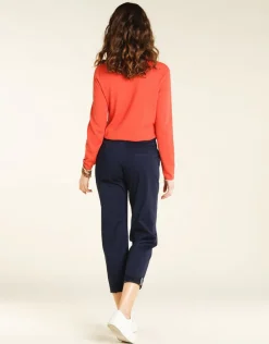 Pantalon chino marine