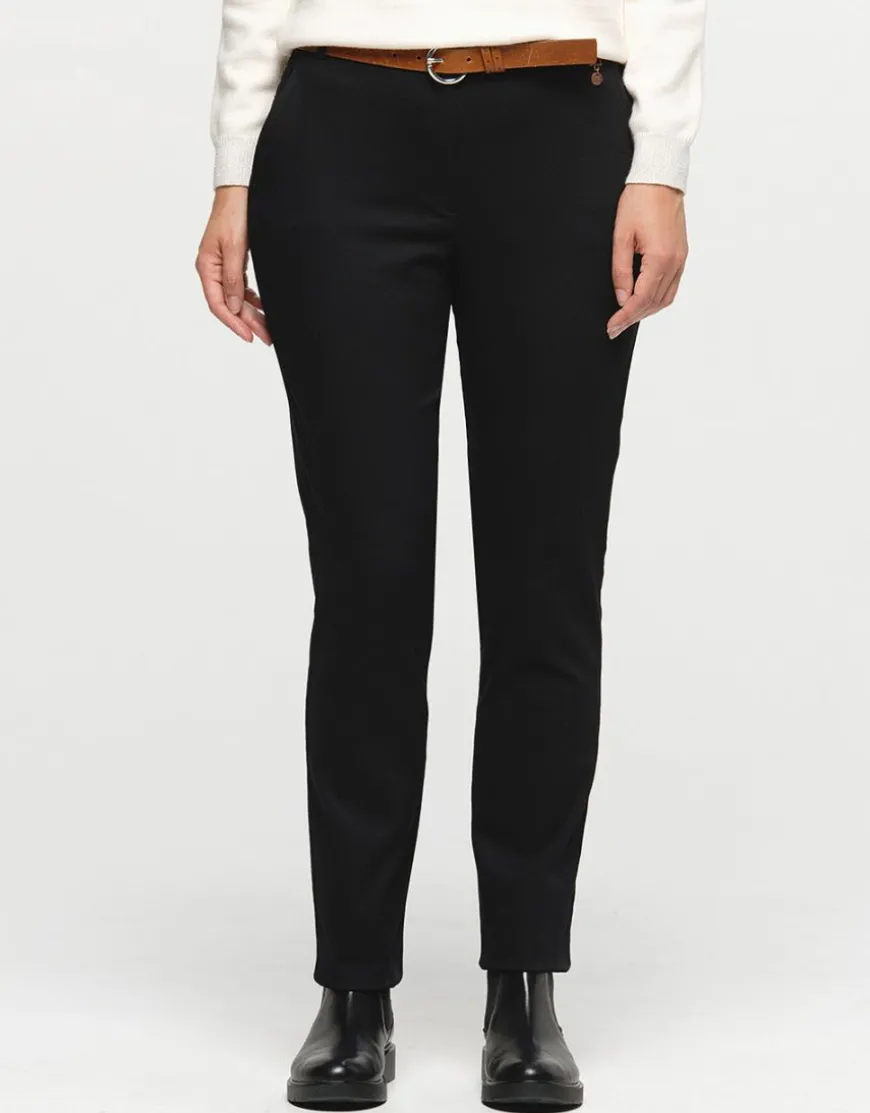 Pantalon chino noir