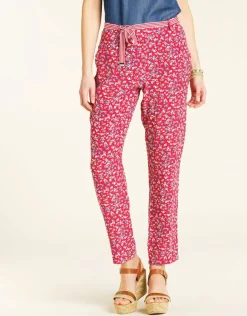 Pantalon large imprimé