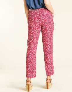 Pantalon large imprimé