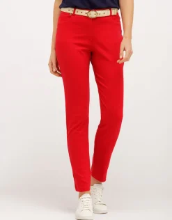 Pantalon 7/8ème rouge