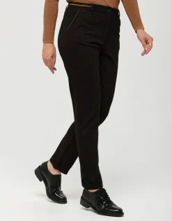 Pantalon noir motifs 7/8e