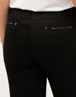 Pantalon noir stretch