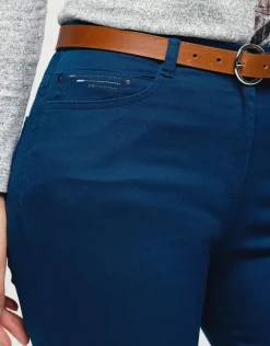 Pantalon slim bleu