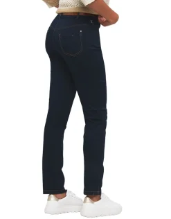 Pantalon slim marine