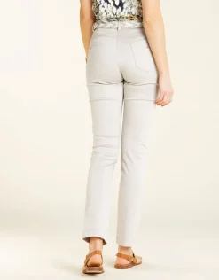 Pantalon stretch gris