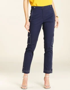 Pantalon treillis bleu