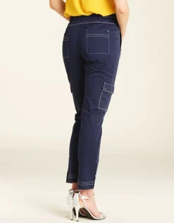 Pantalon treillis bleu