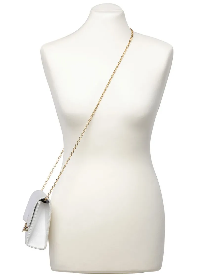 Pochette chic écru