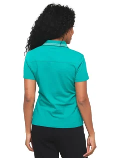 Polo vert coton