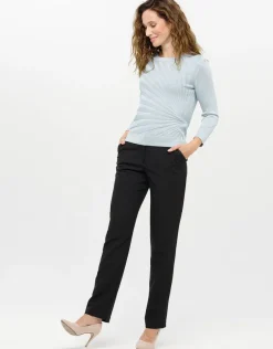Pull bleu irisé chic