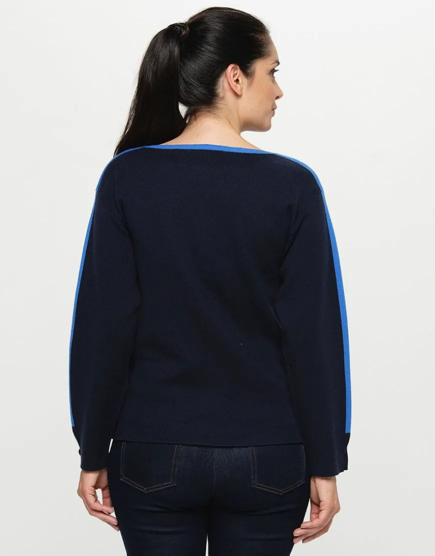 Pull bleu milano