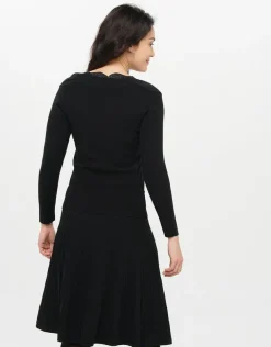 Pull cache-coeur noir chi