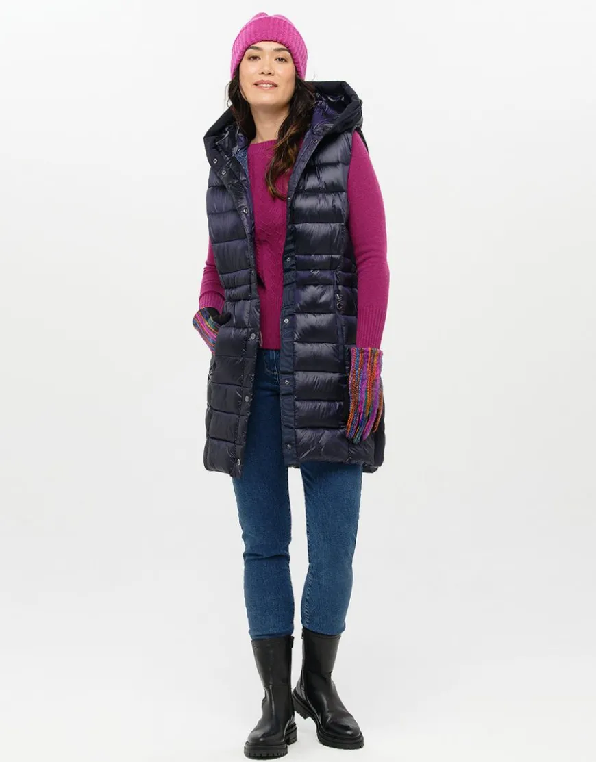 Pull col bateau prune