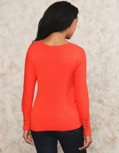 Pull fin orange