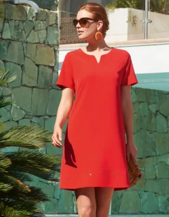 Robe chic rouge
