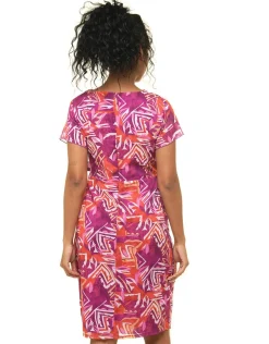 Robe chic violet coton
