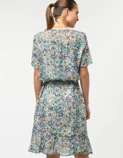 Robe fluide fleurie