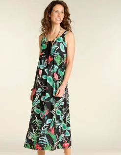Robe longue et bucolique