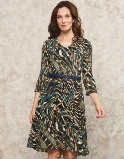 Robe longue imprimé