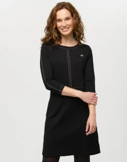 Robe maille noire