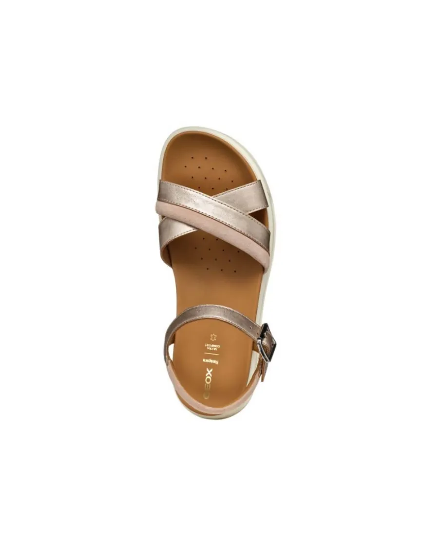 Sandales plateforme beige GEOX