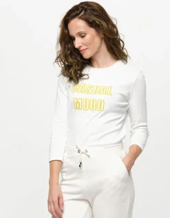 T-shirt blanc coton modal
