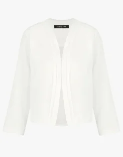 Veste boléro chic écru