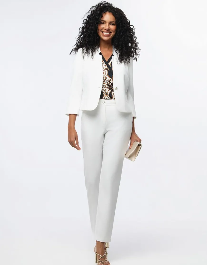 Veste chic écru