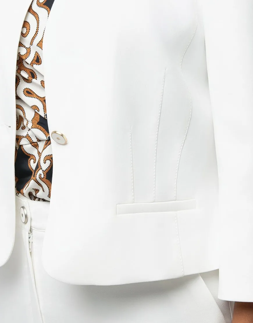 Veste chic écru