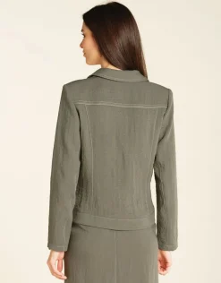 Veste chic kaki