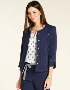 Veste chic marine