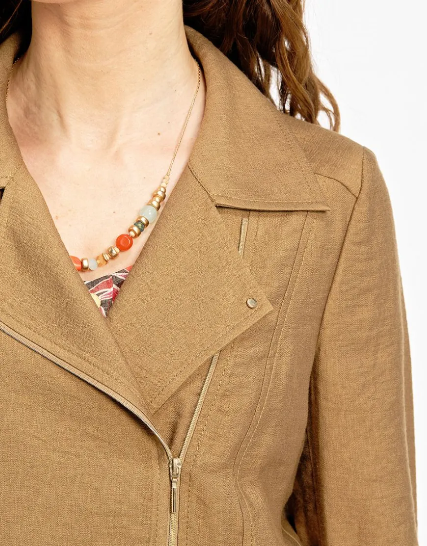 Veste chic marron