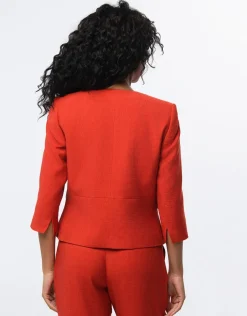 Veste chic terracotta