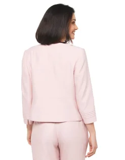 Veste habillée rose clair