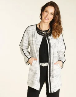 Veste longue chic