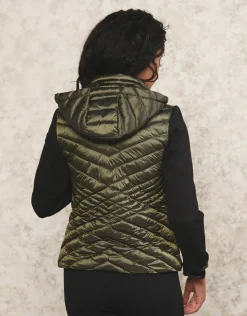 Veste matelassée kaki