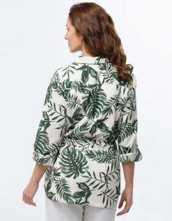 Veste saharienne imprimé