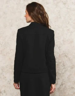 Veste sergé noir