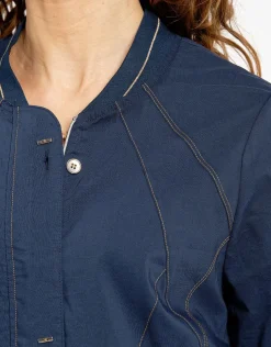 Veste sport chic marine