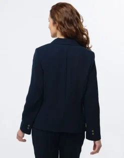 Veste tailleur crêpe